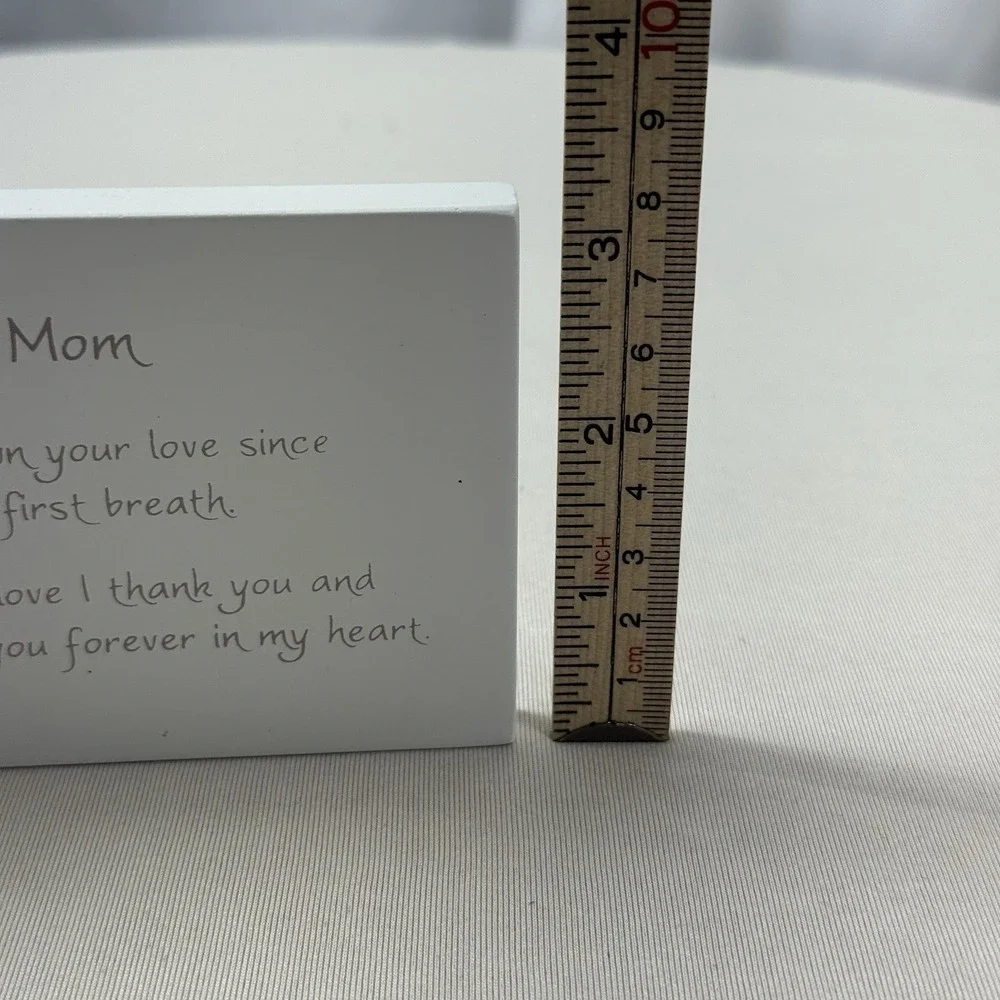 For You Mom…white Plaque With Stand‎ - New